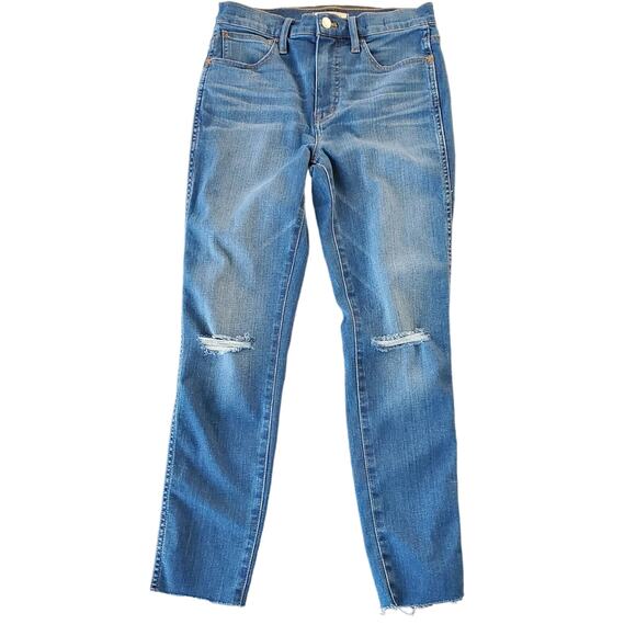 Madewell Roadtripper Knee-Rip Edition Jeans Size 27 - Picture 2 of 14